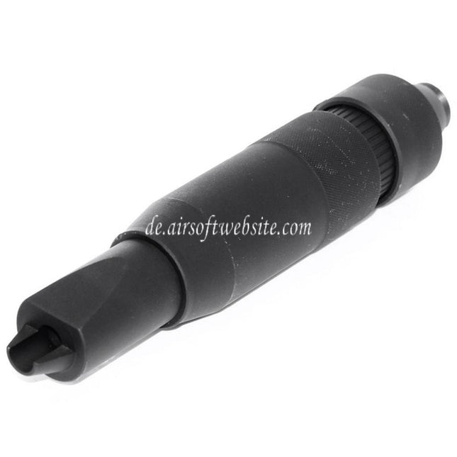 5KU PBS-4 Schalldämpfer Geeignet für -14mm CCW Gegen den Uhrzeigersinn Lauf AK Serie Gewehre Airsoft Schwarz