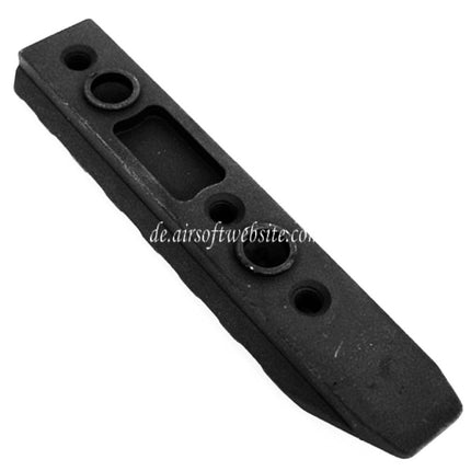 5KU 7 Slots Schienenplatte Geeignet für URX RAS Handschutzsystem Schwarz