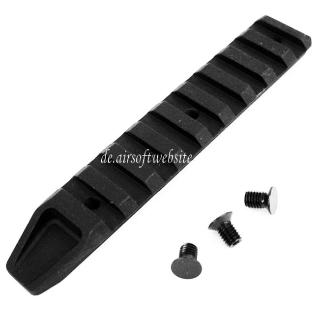 5KU 9 Slots Schienenplatte Geeignet für URX RAS Handschutzsystem Schwarz