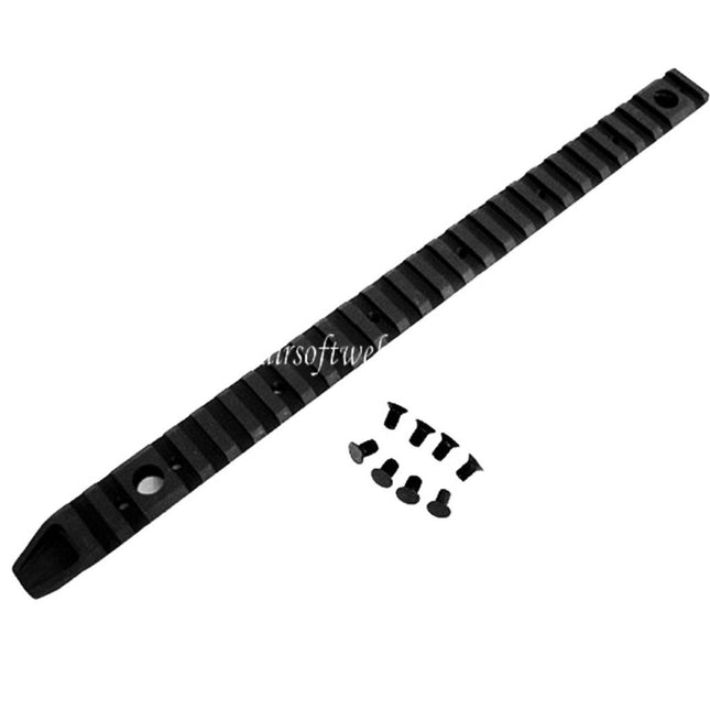 5KU 25 Slots Schienenplatte Geeignet für Keymod Handguard System Schwarz