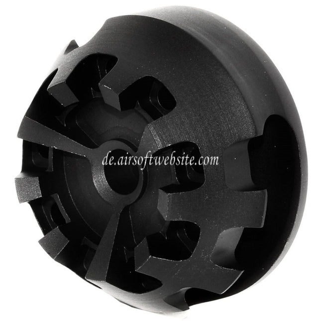 5KU Aluminum Cookie Cutter Comp Mündungsfeuerdämpfer Geeignet für -14mm CCW Gegen den Uhrzeigersinn Lauf Gewehre Airsoft Schwarz