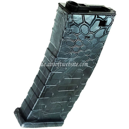 APS 300rd Polymer Hi-Cap Magazin Geeignet für M4 M16 Serie AEG Gewehre Airsoft