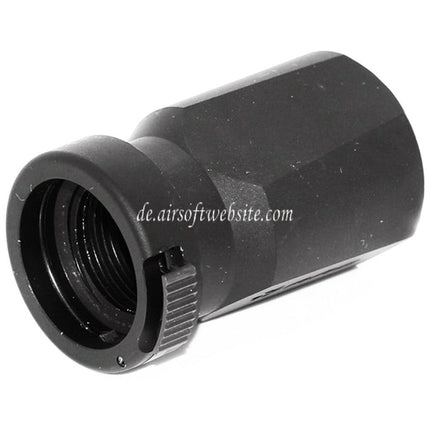 5KU AAC Muzzle Blast Diverter Geeignet für AAC Serie Mündungsfeuerdämpfer Schwarz