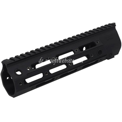 5KU 10.5 Zoll RAHG Tactical M-LOK Handschutz Schienen System geeignet für D-BOYS CYMA WE(WE-TECH) VFC Umarex HK416 Serie AEG GBB Gewehre Airsoft Schwarz