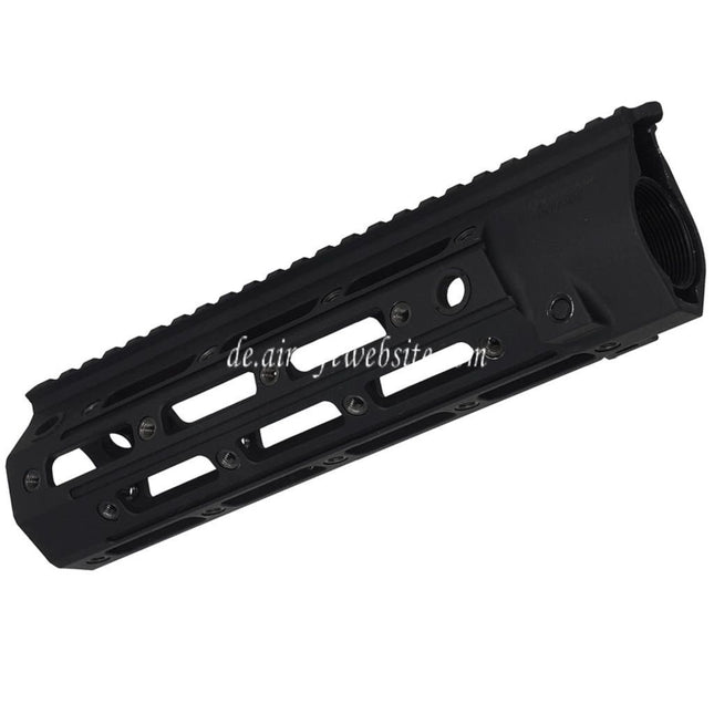 5KU 10.5 Zoll RAHG Tactical M-LOK Handschutz Schienen System geeignet für D-BOYS CYMA WE(WE-TECH) VFC Umarex HK416 Serie AEG GBB Gewehre Airsoft Schwarz