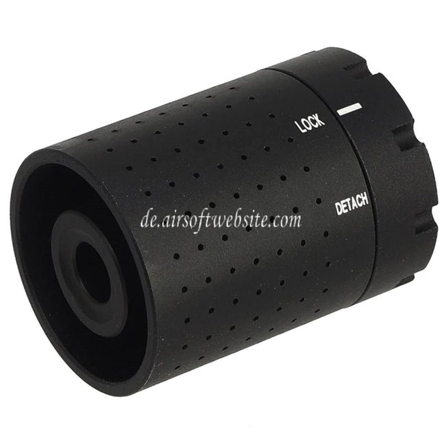 5KU Aluminum Ferfrans Modular Mündungsbremse CRD Feuerdämpfer -14mm CCW Gewinde gegen den Uhrzeigersinn