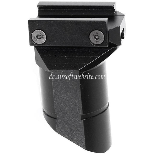 5KU CNC Aluminum PK-6 Vordergriff Geeignet für 20mm Picatinny Schiene AK Serie Gewehre Airsoft Schwarz