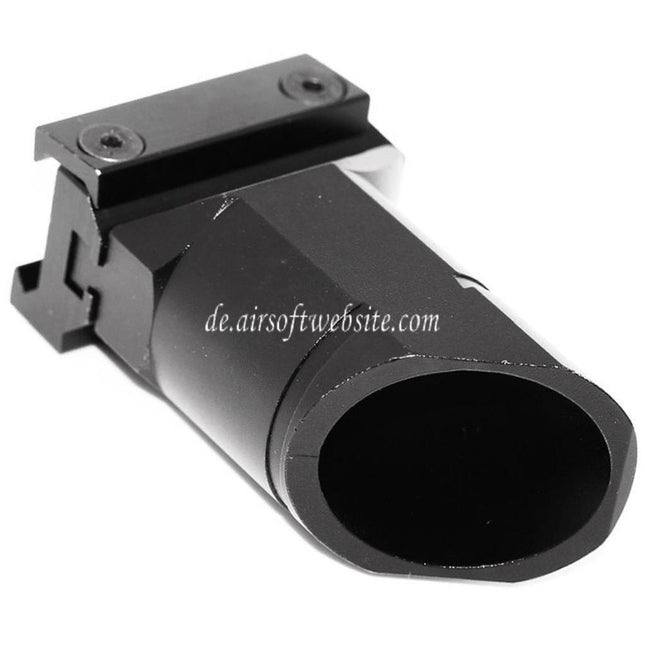 5KU CNC Aluminum PK-6 Vordergriff Geeignet für 20mm Picatinny Schiene AK Serie Gewehre Airsoft Schwarz
