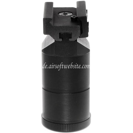 5KU CNC Aluminum PK-0 Vordergriff Geeignet für 20mm Picatinny Schiene AK Serie Gewehre Airsoft Schwarz