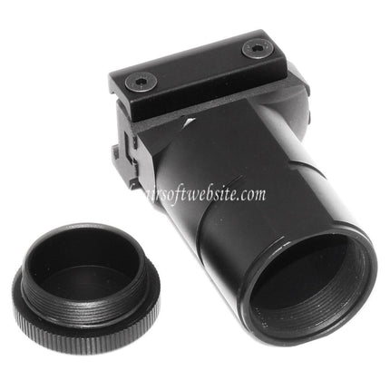 5KU CNC Aluminum PK-0 Vordergriff Geeignet für 20mm Picatinny Schiene AK Serie Gewehre Airsoft Schwarz