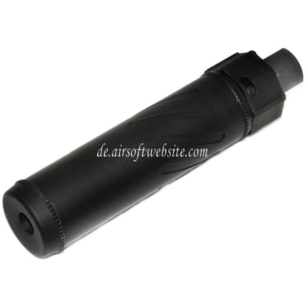 5KU 153mm/173mm SOCOM556 RC QD Schalldämpfer mit Mündungsfeuerdämpfer Geeignet für -14mm CCW Gegen den Uhrzeigersinn Lauf Gewehre Airsoft Schwarz