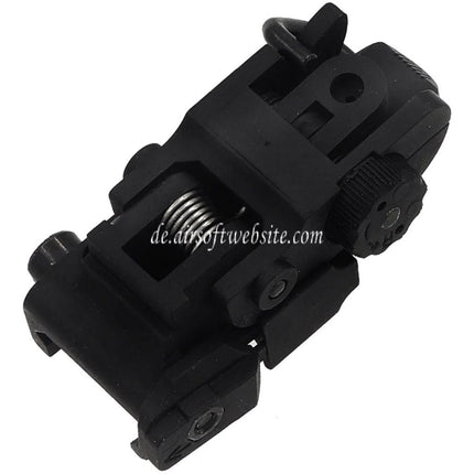 Airsoft Website Plastik M4SS Umdrehen Kimme Geeignet für 20mm Picatinny Schiene Gewehre