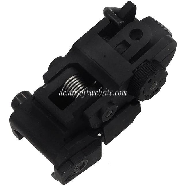 Airsoft Website Plastik M4SS Umdrehen Kimme Geeignet für 20mm Picatinny Schiene Gewehre