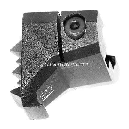 5KU Metall Schlag Handstopper Geeignet für jede 20mm Picatinny Schiene Schwarz