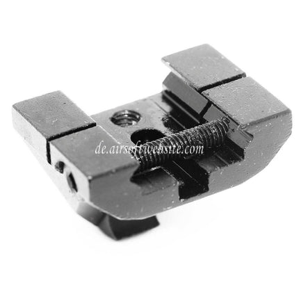 5KU Metall Schlag Handstopper Geeignet für jede 20mm Picatinny Schiene Schwarz