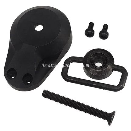 5KU Aluminium Tornado Swivel Ende Geeignet Für Tokyo Marui M4 Serie AEG Gewehre Airsoft