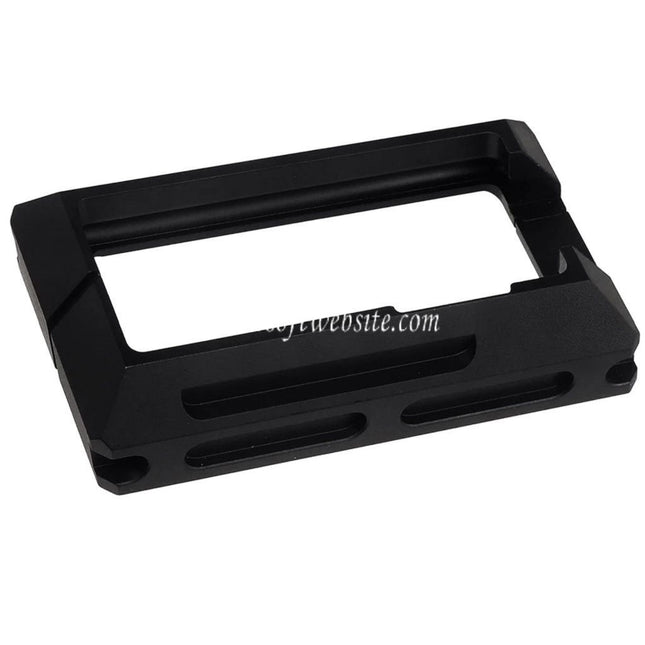 5KU Aluminium Magwell Geeignet Für Tokyo Marui M4 M16 Serie AEG Gewehre Airsoft Schwarz