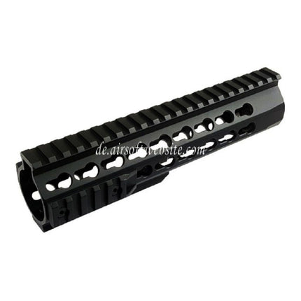 CYMA Aluminum 8.5 Zoll 216mm Keymod Handschutz Schienen System Geeignet für Tokyo Marui APS CYMA M4 M16 Serie AEG Gewehre Airsoft Schwarz