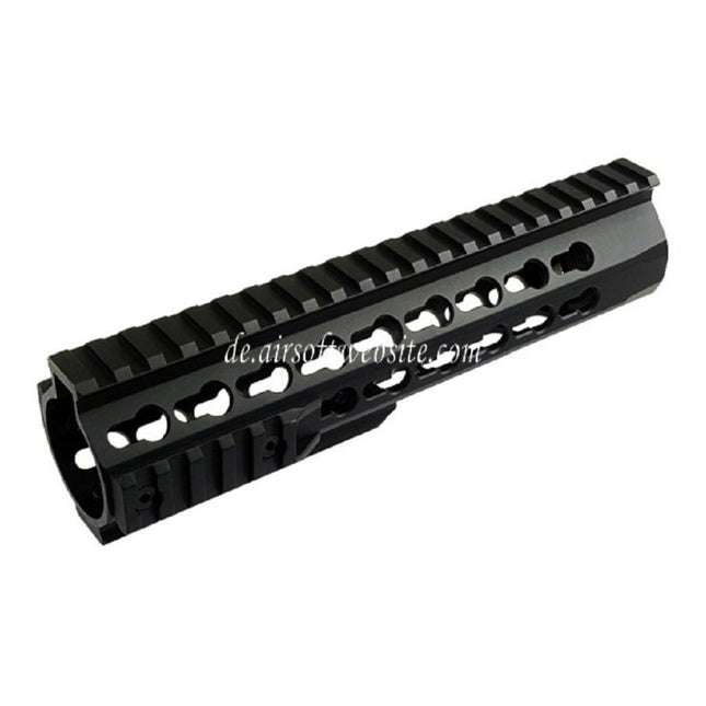 CYMA Aluminum 8.5 Zoll 216mm Keymod Handschutz Schienen System Geeignet für Tokyo Marui APS CYMA M4 M16 Serie AEG Gewehre Airsoft Schwarz