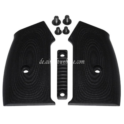 5KU Austauschbarer, kompletter modularer Pistolengriffsatz (Ball) geeignet für M4 M16 Serie GBB Gewehre Airsoft Schwarz