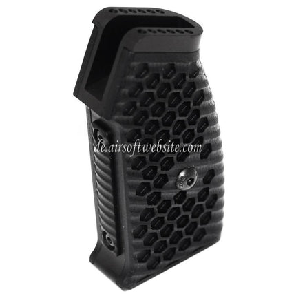 5KU Austauschbarer, kompletter modularer Pistolengriffsatz (Edge) geeignet für M4 M16 Serie GBB Gewehre Airsoft Schwarz