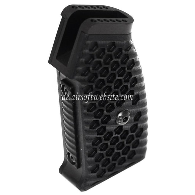 5KU Austauschbarer, kompletter modularer Pistolengriffsatz (Edge) geeignet für M4 M16 Serie GBB Gewehre Airsoft Schwarz