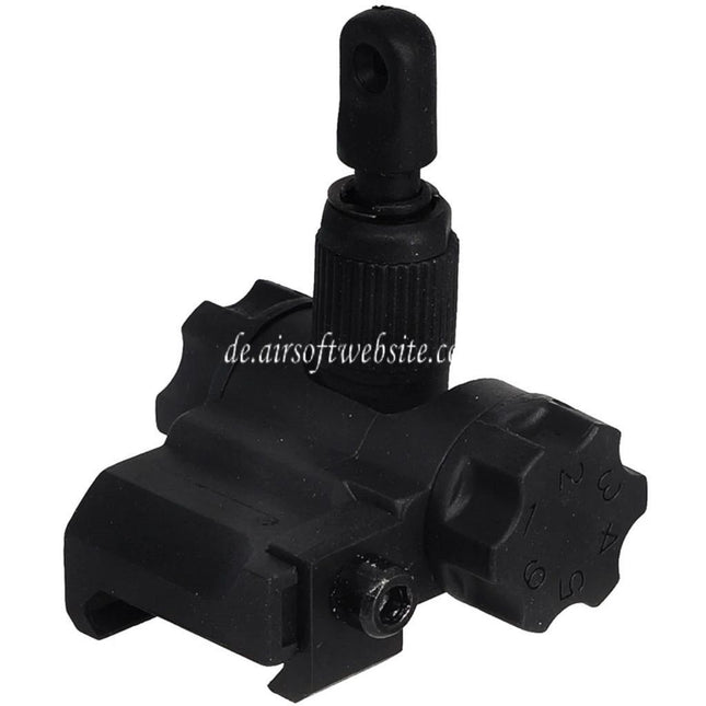 Airsoft Website Plastik SCAR Kimme Geeignet für 20mm Picatinny Schiene Gewehre