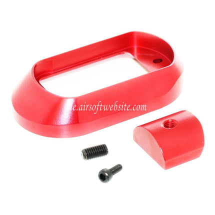 5KU Aluminum IPSC Magwell Geeignet für Tokyo Marui G17 G18C GBB Pistolen Airsoft