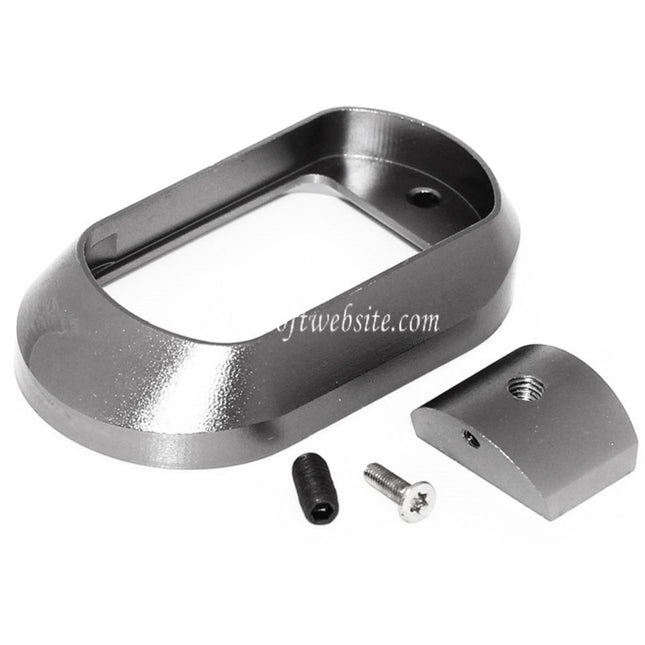 5KU Aluminum IPSC Magwell Geeignet für Tokyo Marui G17 G18C GBB Pistolen Airsoft