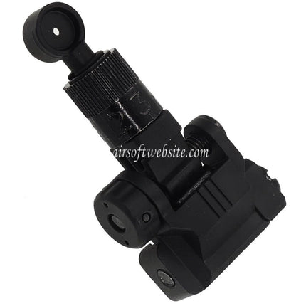 Airsoft Website Metall Legierung KAC Stil Micro Kimme Geeignet für 20mm Picatinny Schiene Gewehre
