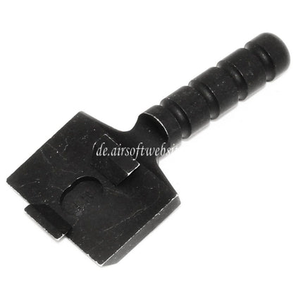 5KU Aluminum Spanngriff Geeignet für Tokyo Marui Hi-Capa GBB Pistolen Airsoft Schwarz