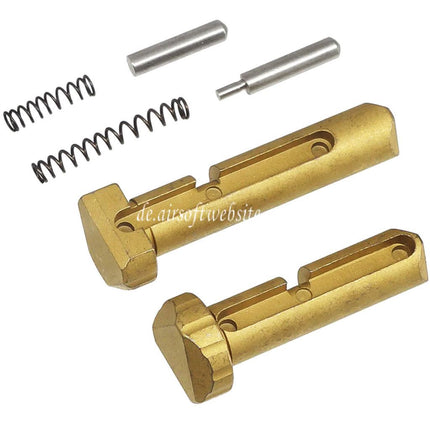 5KU Stahl Empfänger Schaltstifte Geeignet für SYSTEMA M4 PTW / G&D DTW / WE(WE-Tech) WA M4 Serie GBB Gewehre Airsoft