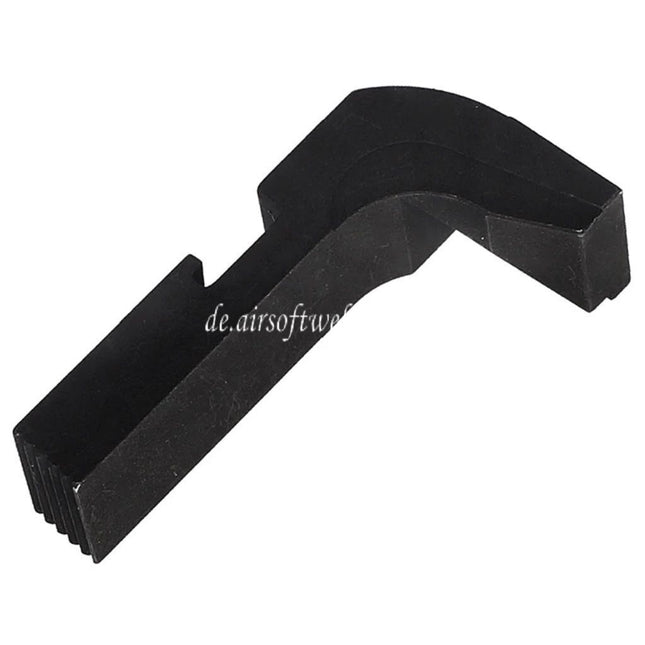5KU Stahl Magazinentriegelung Geeignet für Tokyo Marui G-Serie GBB Pistolen Airsoft Schwarz