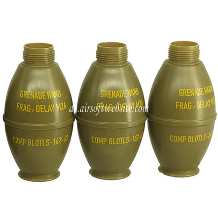 APS HAKKOTSU 3 Stücks Thunder B Co2 Schallgranate Zitronenförmige Flaschenverpackung mit Kern