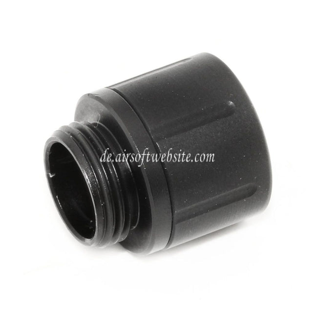 Airsoft Website Lauf Schalldämpfer Kompensator Adapter Geeignet für G17 -12mm CCW gegen den Uhrzeigersinn -14mm CCW gegen den Uhrzeigersinne mit Gewindeabdeckung