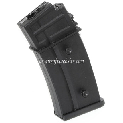 Battleaxe 470rd Hi-Cap Magazin Geeignet für G36 Serie AEG Gewehre Airsoft Schwarz