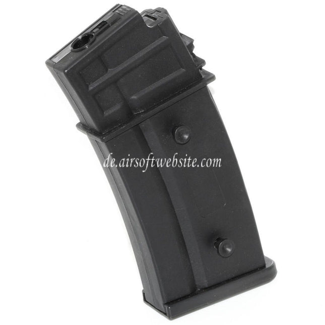 Battleaxe 470rd Hi-Cap Magazin Geeignet für G36 Serie AEG Gewehre Airsoft Schwarz