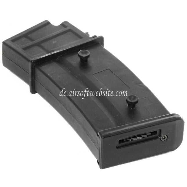 Battleaxe 470rd Hi-Cap Magazin Geeignet für G36 Serie AEG Gewehre Airsoft Schwarz