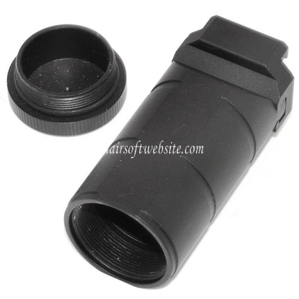 5KU CNC Aluminum PK-5 Vordergriff Geeignet für 20mm Picatinny Schiene AK Serie Gewehre Airsoft Schwarz