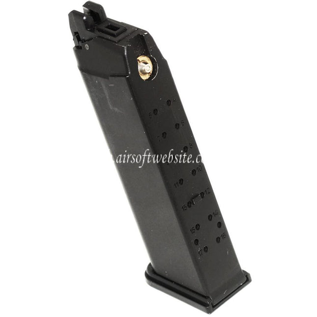 DOUBLE BELL 25rd Gas Magazin Geeignet für G17 G18C G-Serie GBB Pistolen Airsoft Schwarz