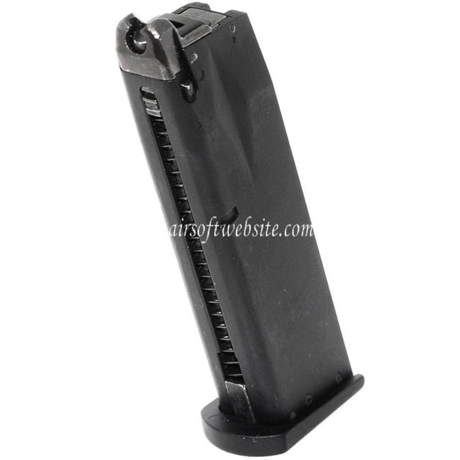 DOUBLE BELL 24rd Gas Magazin Geeignet für DOUBLE BELL M9 / KSC Hard Kick Serie GBB Pistolen Airsoft Schwarz