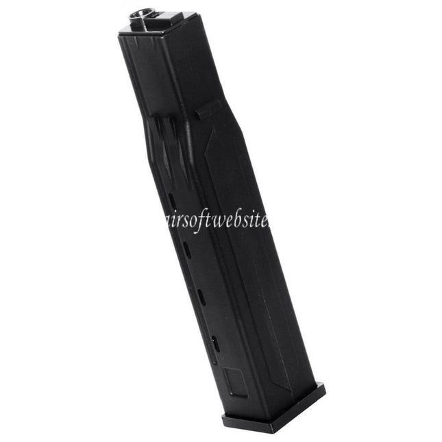 AIRSOFT WEBSITE 50rd Mid-Cap Magazin Geeignet für AY Spectre M4 Serie SMG AEG Gewehre Schwarz