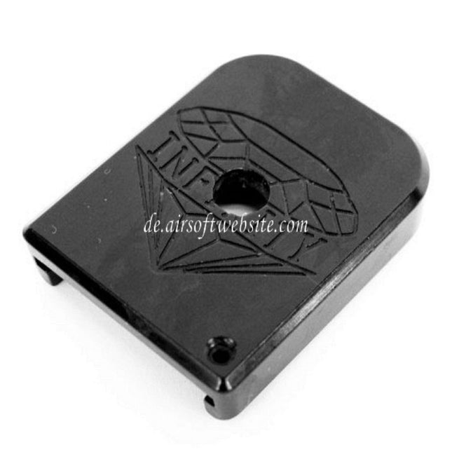 5KU 2011 Infinity Magazin Base Geeignet für Tokyo Marui Hi-Capa GBB Pistolen Gas Magazin Schwarz