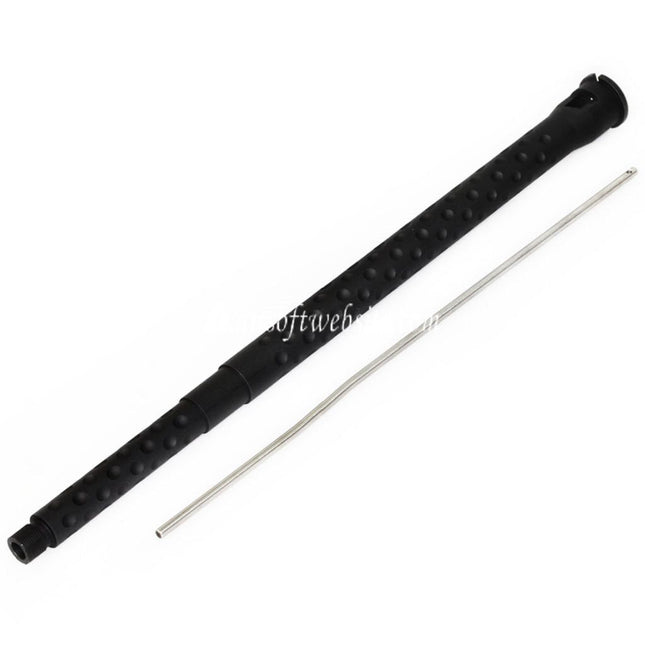 5KU 15/15.5 Zoll Aluminium SR16 E3 Außenlauf -14mm CCW Gegen den Uhrzeigersinn Geeignet für WA M4 GBB Gewehre Airsoft