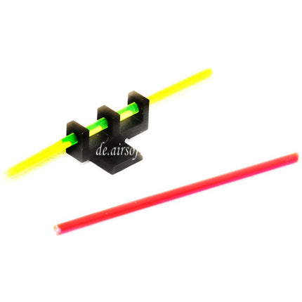 5KU Fiberglasvisier Korn Geeignet für Tokyo Marui Hi-Capa GBB Pistolen Airsoft