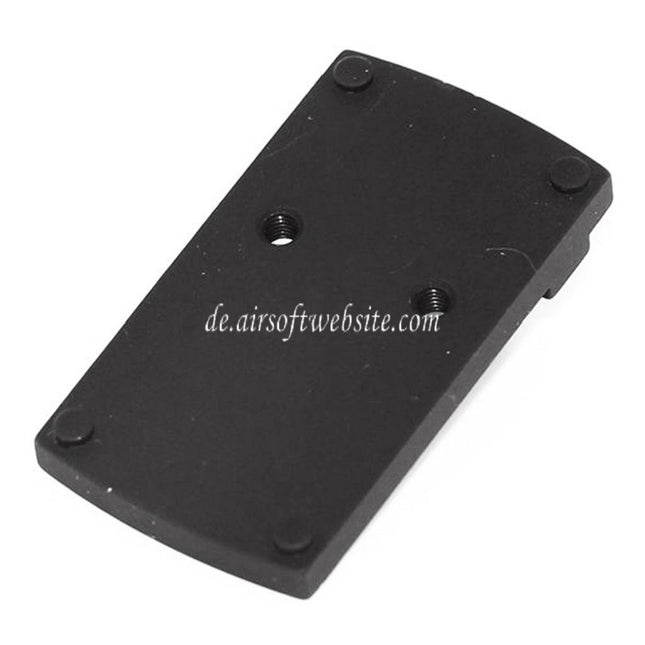 5KU Metall Optima / Docter / Vortex hinteres visierhalterung Geeignet für Tokyo Marui G17 Serie GBB Pistolen Airsoft Schwarz