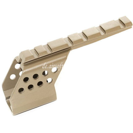 Airsoft Website 20mm Picatinny Schienen Zielfernrohrmontagebasis Geeignet für WE KSC Tanaka Tokyo Marui G17 G18C Serie Pistolen