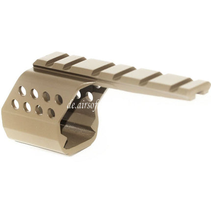 Airsoft Website 20mm Picatinny Schienen Zielfernrohrmontagebasis Geeignet für WE KSC Tanaka Tokyo Marui G17 G18C Serie Pistolen