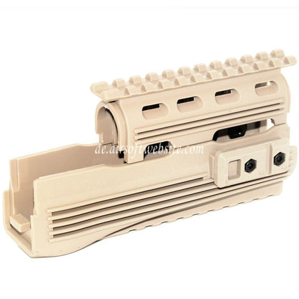 CYMA Oberes unteres Handschutzschienensystem Pistolengriffset Geeignet für AK47 Serie AEG Gewehre Airsoft