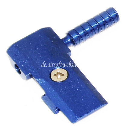 5KU Aluminum Round Spanngriff Geeignet für Tokyo Marui Hi-Capa Pistolen Airsoft